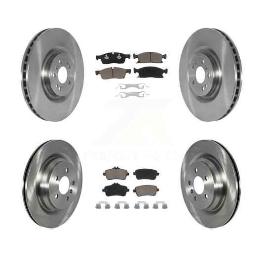 Disc Rotors and Ceramic Brake Pads Kit-K8C-104617
