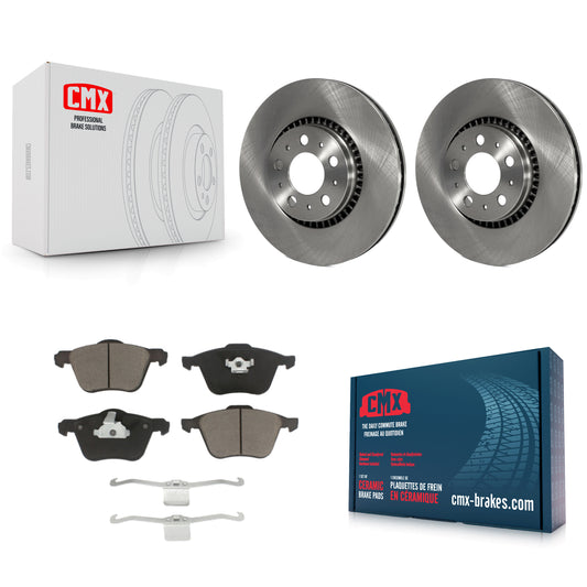 Disc Rotors and Ceramic Brake Pads Kit-K8C-104618