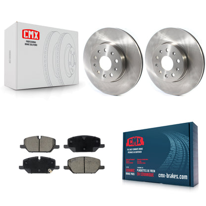 Disc Rotors and Ceramic Brake Pads Kit-K8C-104621