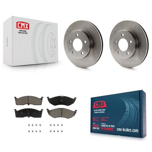 Disc Rotors and Ceramic Brake Pads Kit-K8C-104623