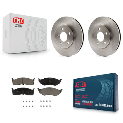 Disc Rotors and Ceramic Brake Pads Kit-K8C-104625