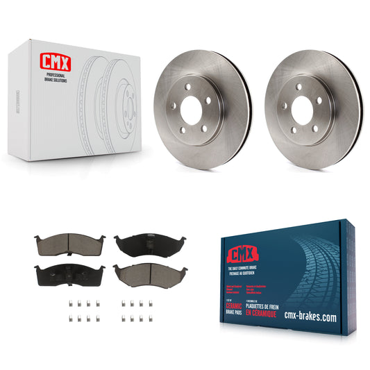 Disc Rotors and Ceramic Brake Pads Kit-K8C-104625