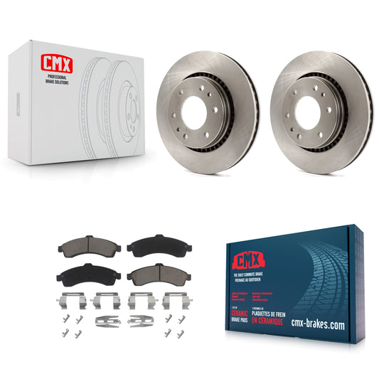 Disc Rotors and Ceramic Brake Pads Kit-K8C-104626
