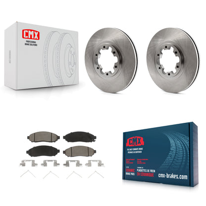 Disc Rotors and Ceramic Brake Pads Kit-K8C-104631