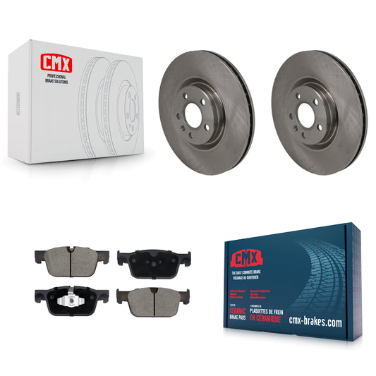 Disc Rotors and Ceramic Brake Pads Kit-K8C-104632