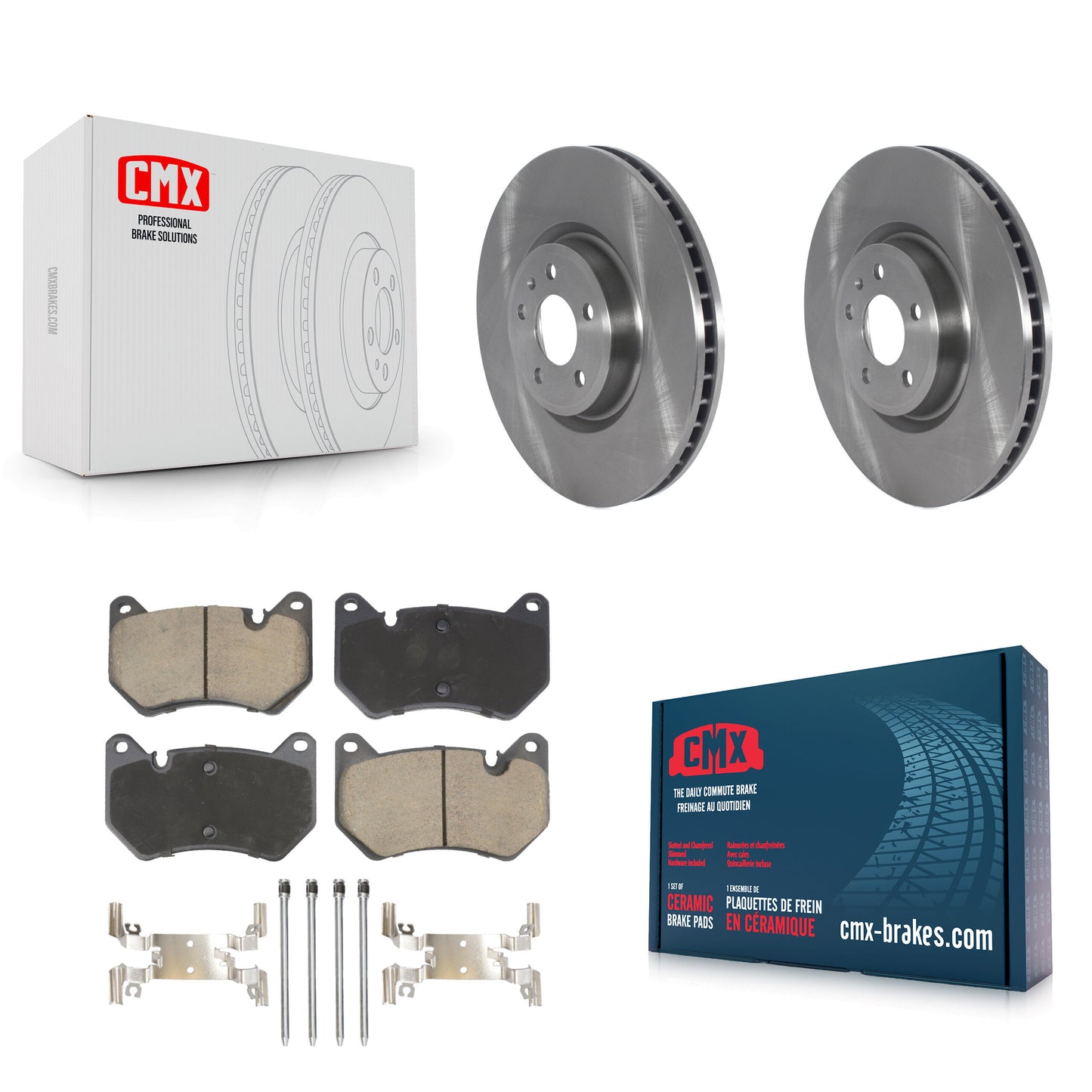 Disc Rotors and Ceramic Brake Pads Kit-K8C-104637 Kit.bestparts.ca