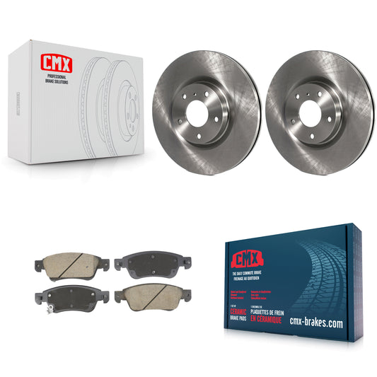 Disc Rotors and Ceramic Brake Pads Kit-K8C-104641