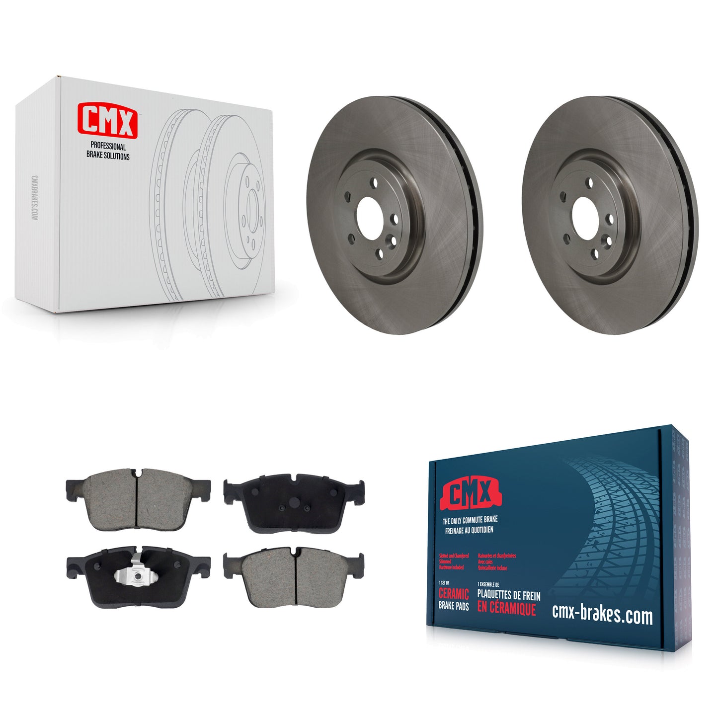 Disc Rotors and Ceramic Brake Pads Kit-K8C-104644 Kit.bestparts.ca