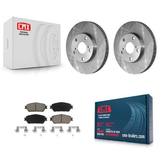 Disc Rotors and Ceramic Brake Pads Kit-K8C-104648
