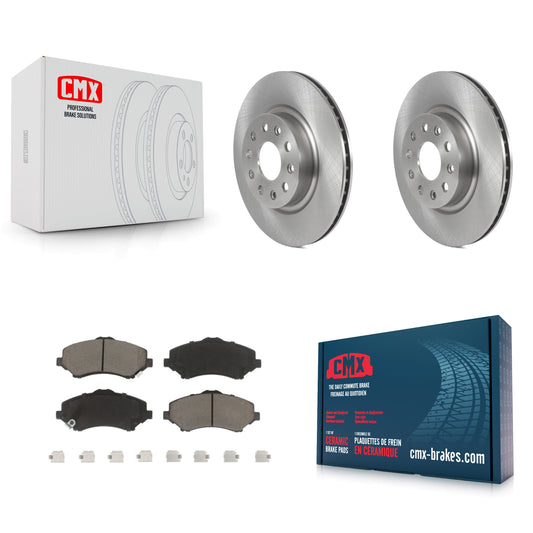Disc Rotors and Ceramic Brake Pads Kit-K8C-104651
