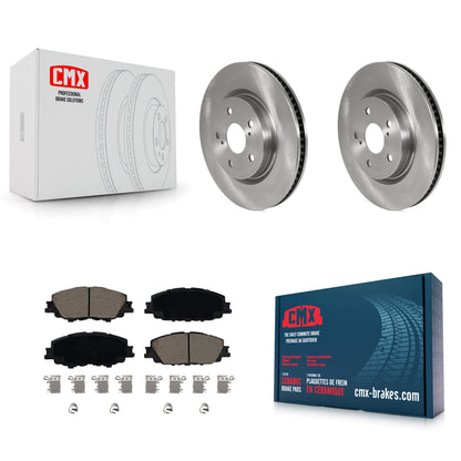 Disc Rotors and Ceramic Brake Pads Kit-K8C-104655