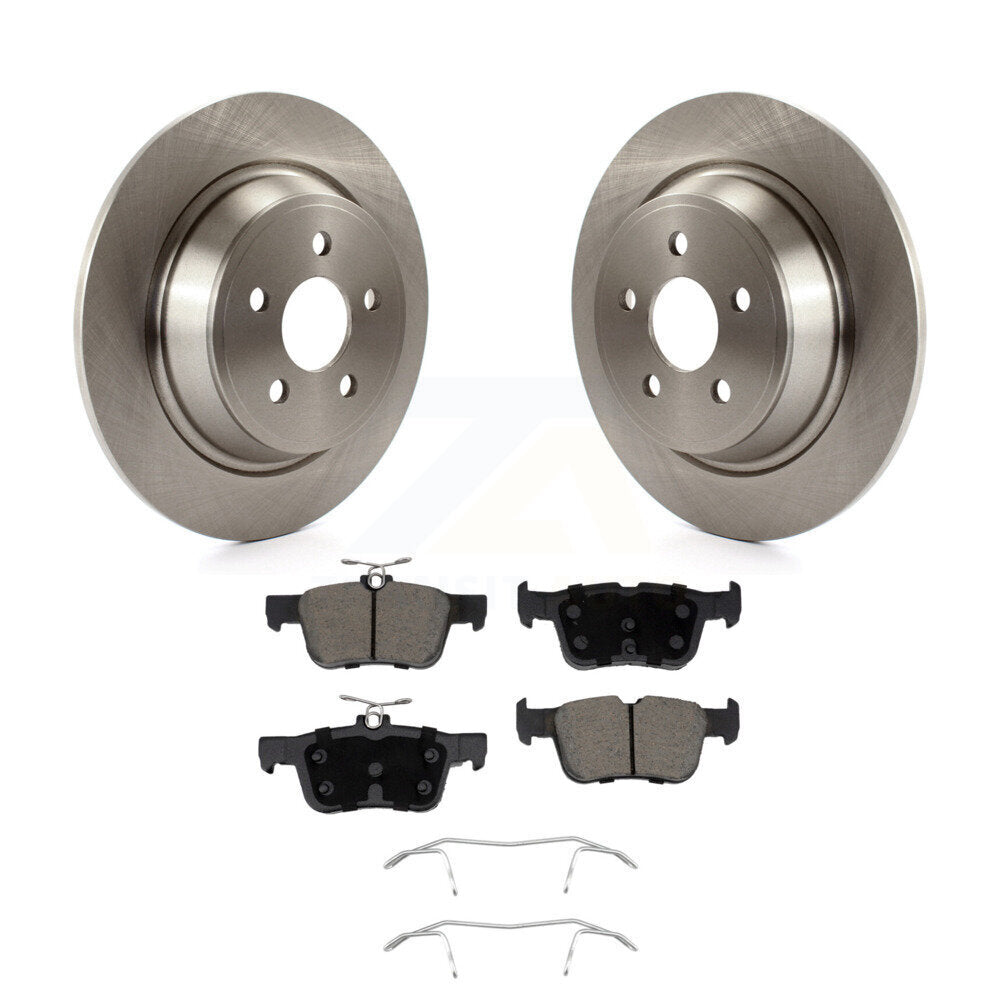 Disc Rotors and Ceramic Brake Pads Kit-K8C-104660