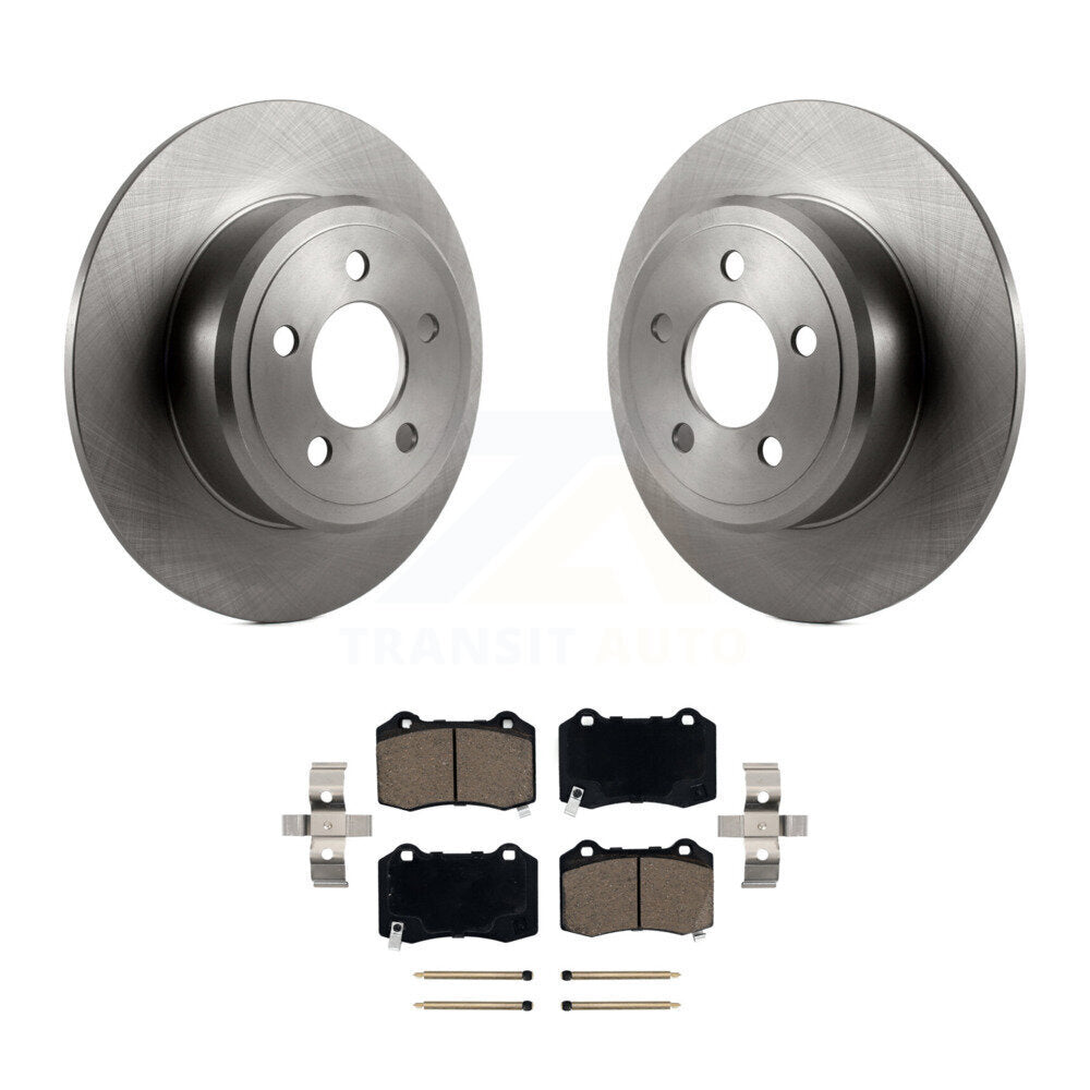 Disc Rotors and Ceramic Brake Pads Kit-K8C-104662
