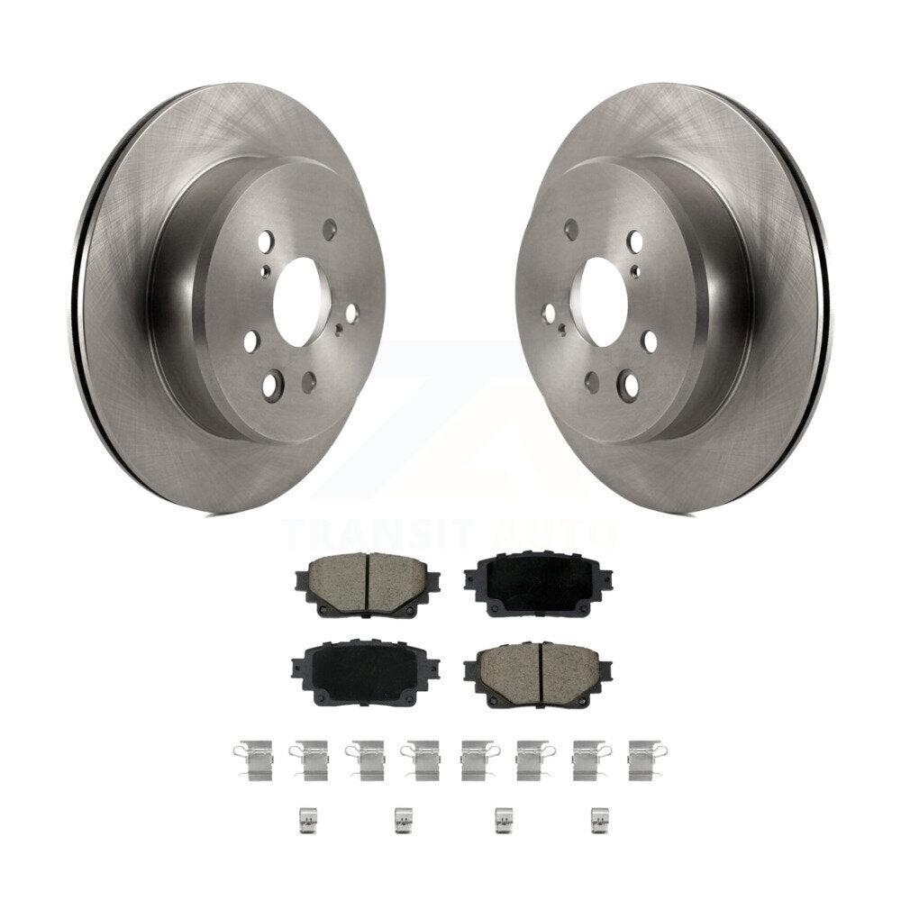 Disc Rotors and Ceramic Brake Pads Kit-K8C-104663 Kit.bestparts.ca