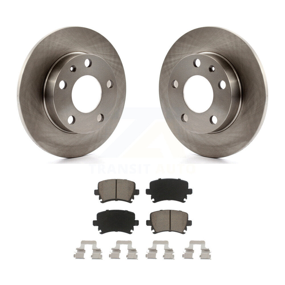 Disc Rotors and Ceramic Brake Pads Kit-K8C-104666 Kit.bestparts.ca