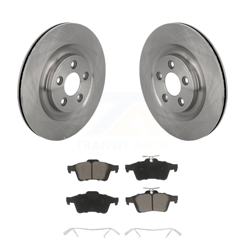Disc Rotors and Ceramic Brake Pads Kit-K8C-104672 Kit.bestparts.ca