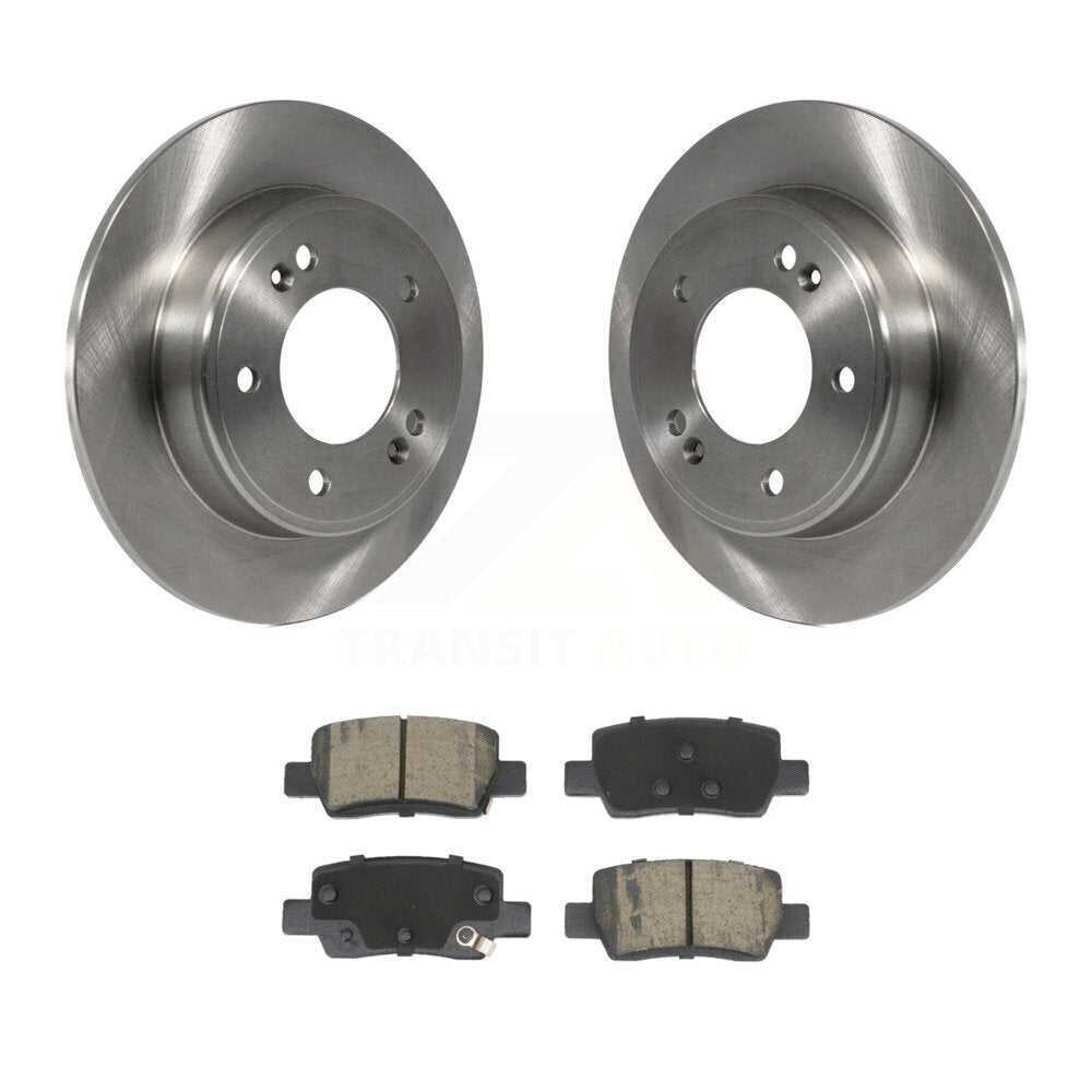 Disc Rotors and Ceramic Brake Pads Kit-K8C-104677