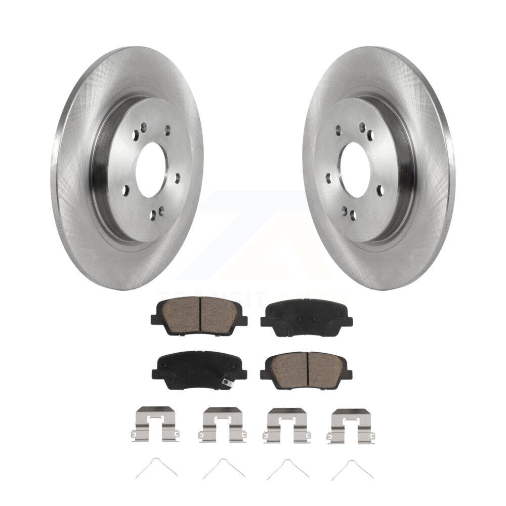 Disc Rotors and Ceramic Brake Pads Kit-K8C-104678 Kit.bestparts.ca