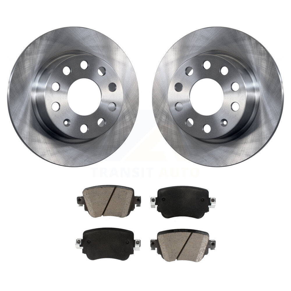 Disc Rotors and Ceramic Brake Pads Kit-K8C-104681