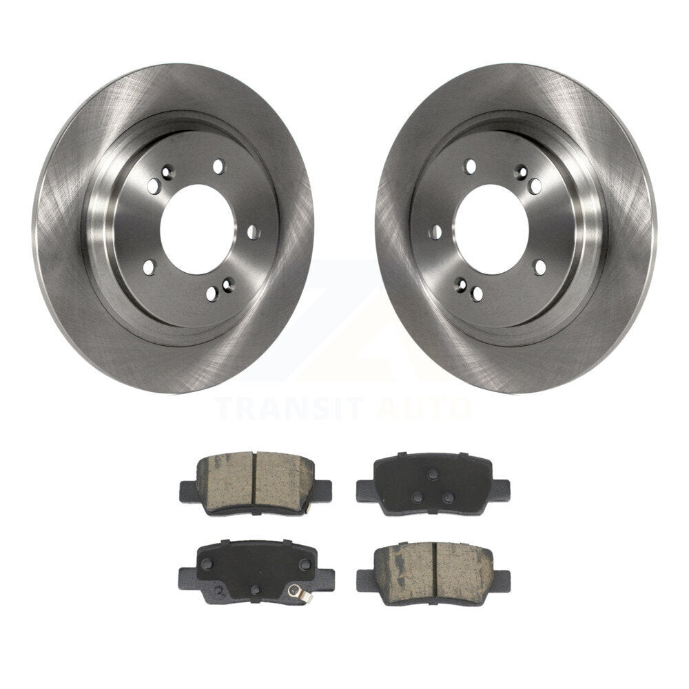 Disc Rotors and Ceramic Brake Pads Kit-K8C-104683