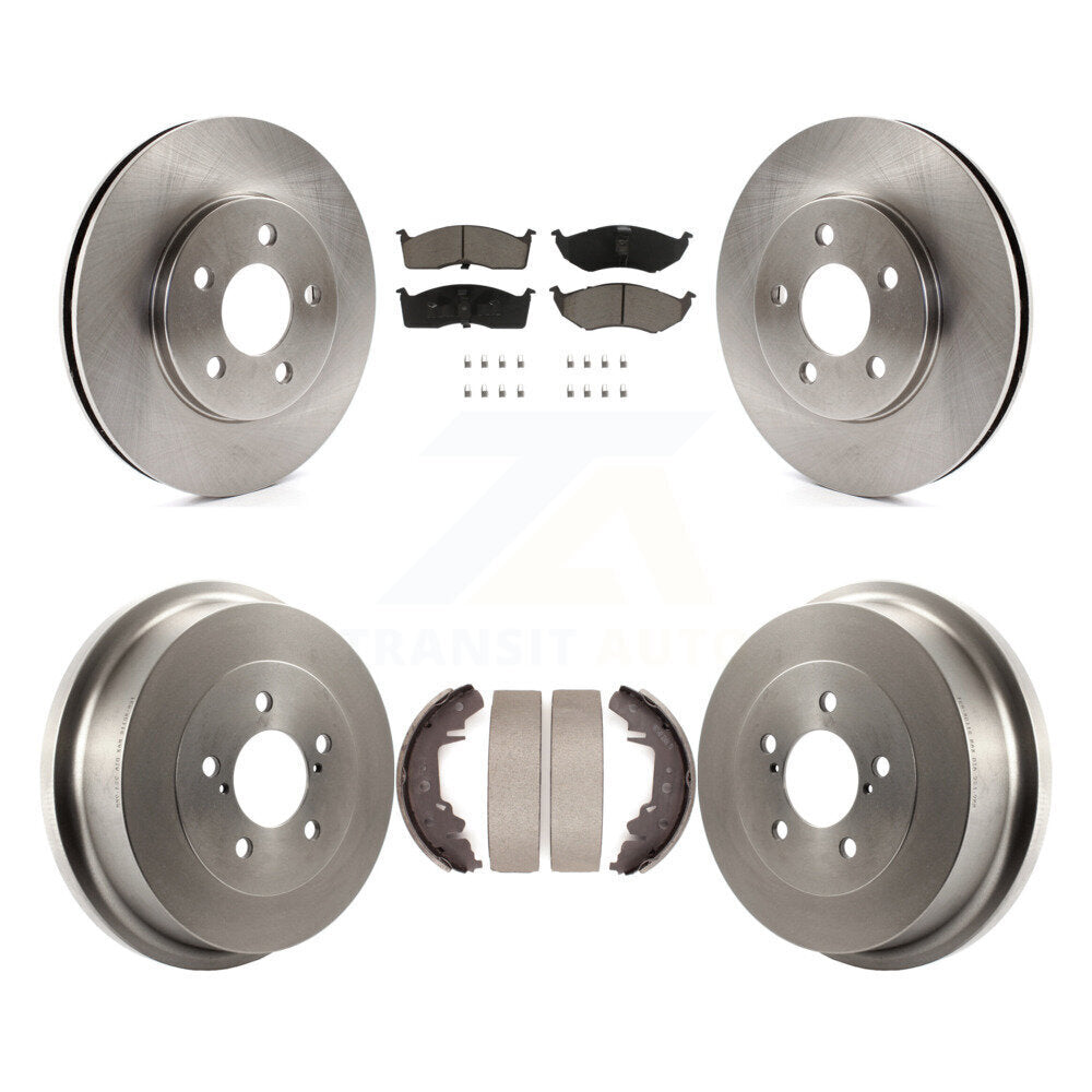 Disc Rotors and Ceramic Brake Pads Kit-K8C-104685