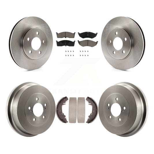 Disc Rotors and Ceramic Brake Pads Kit-K8C-104685