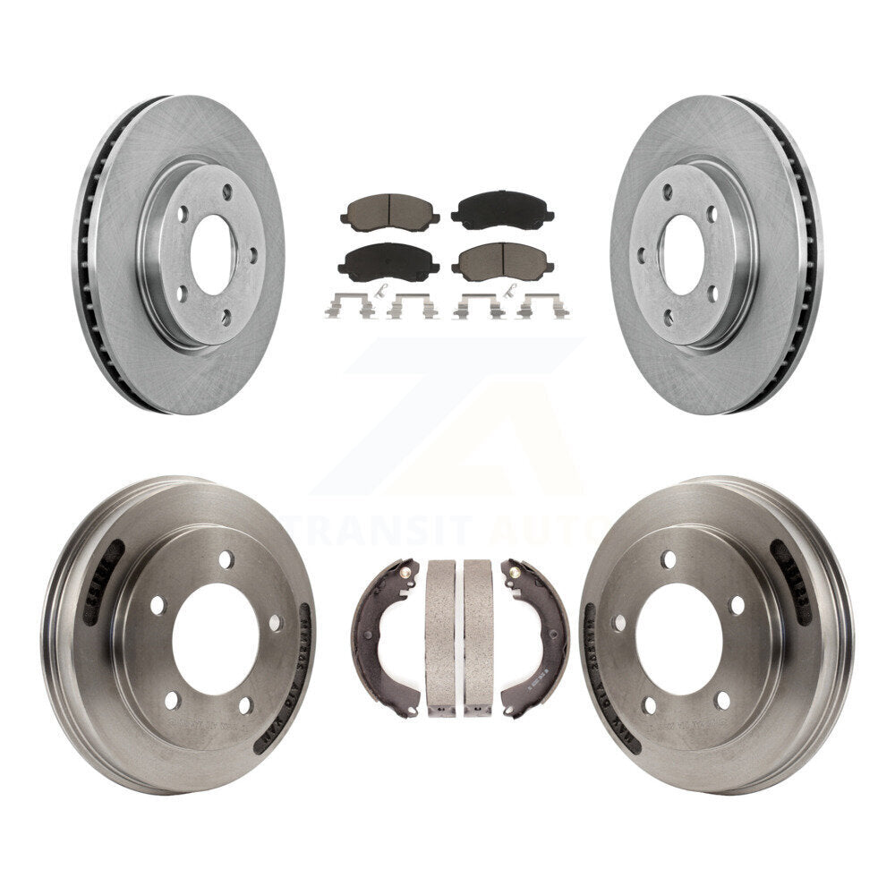 Disc Rotors and Ceramic Brake Pads Kit-K8C-104688