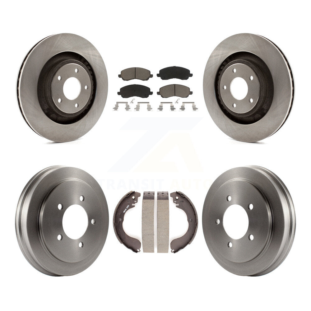 Disc Rotors and Ceramic Brake Pads Kit-K8C-104689 Kit.bestparts.ca