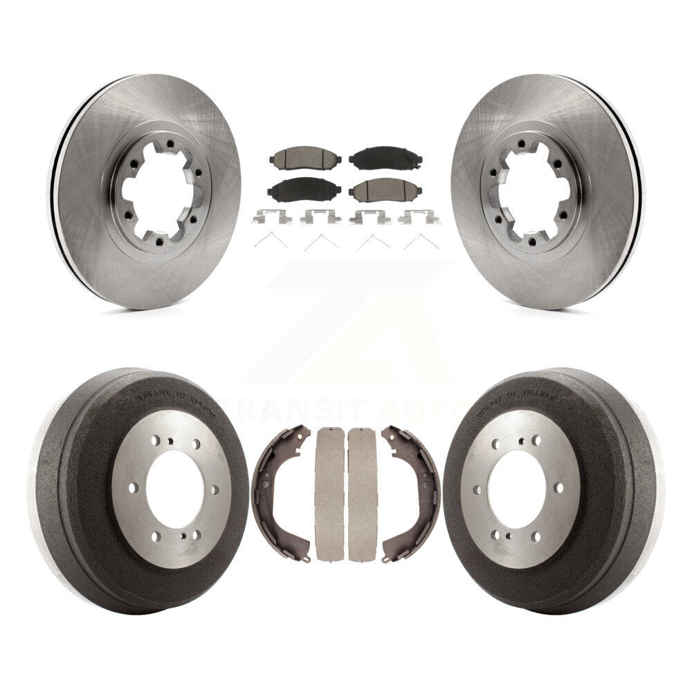 Disc Rotors and Ceramic Brake Pads Kit-K8C-104690
