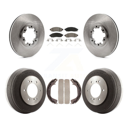 Disc Rotors and Ceramic Brake Pads Kit-K8C-104690