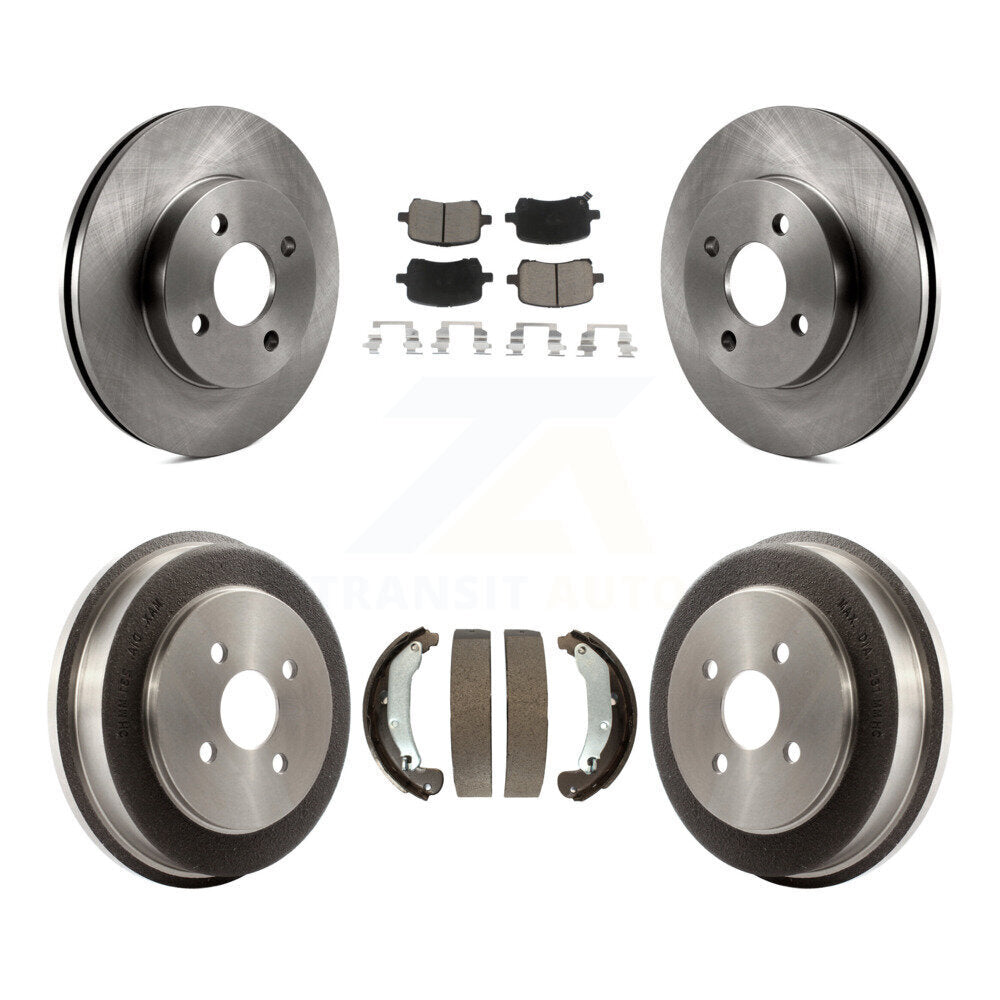 Disc Rotors and Ceramic Brake Pads Kit-K8C-104691