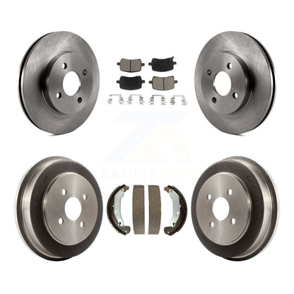 Disc Rotors and Ceramic Brake Pads Kit-K8C-104691