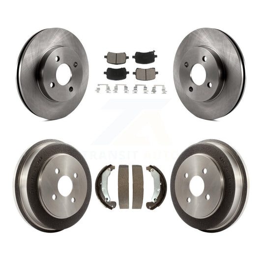 Disc Rotors and Ceramic Brake Pads Kit-K8C-104691