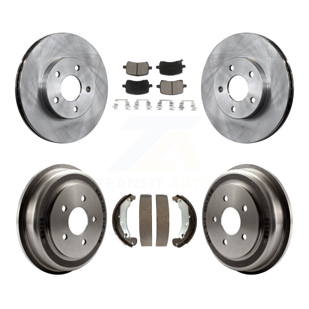 Disc Rotors and Ceramic Brake Pads Kit-K8C-104692