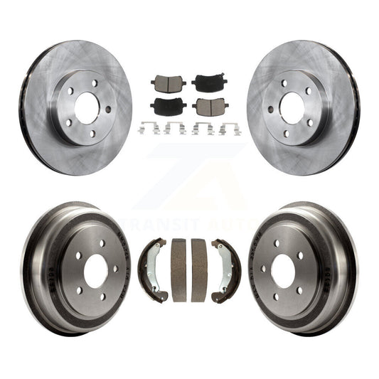 Disc Rotors and Ceramic Brake Pads Kit-K8C-104692