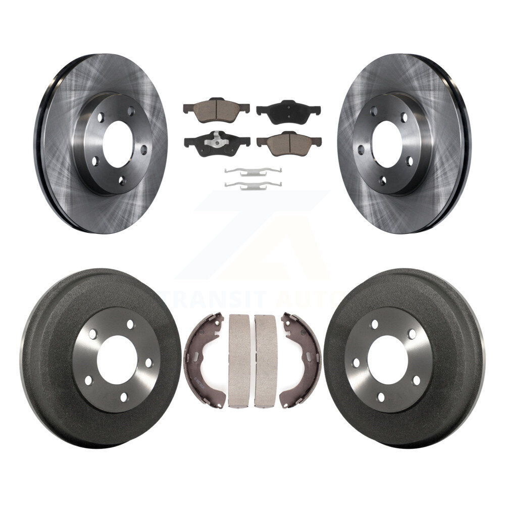 Disc Rotors and Ceramic Brake Pads Kit-K8C-104693