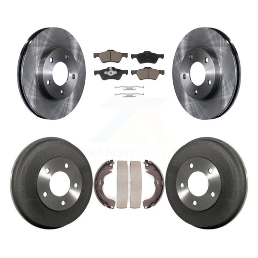 Disc Rotors and Ceramic Brake Pads Kit-K8C-104693