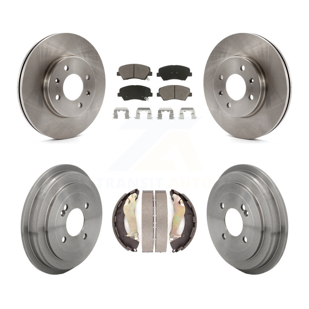 Disc Rotors and Ceramic Brake Pads Kit-K8C-104695