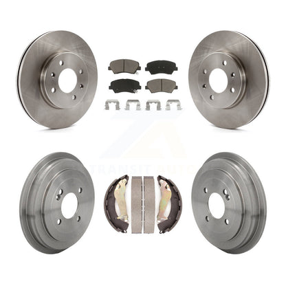 Disc Rotors and Ceramic Brake Pads Kit-K8C-104695