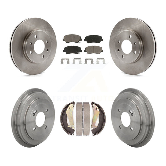 Disc Rotors and Ceramic Brake Pads Kit-K8C-104695