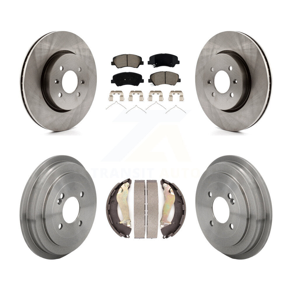 Disc Rotors and Ceramic Brake Pads Kit-K8C-104696