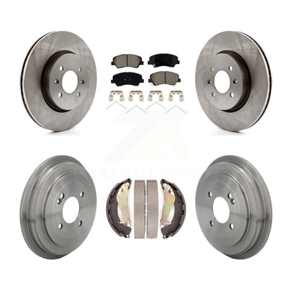 Disc Rotors and Ceramic Brake Pads Kit-K8C-104696