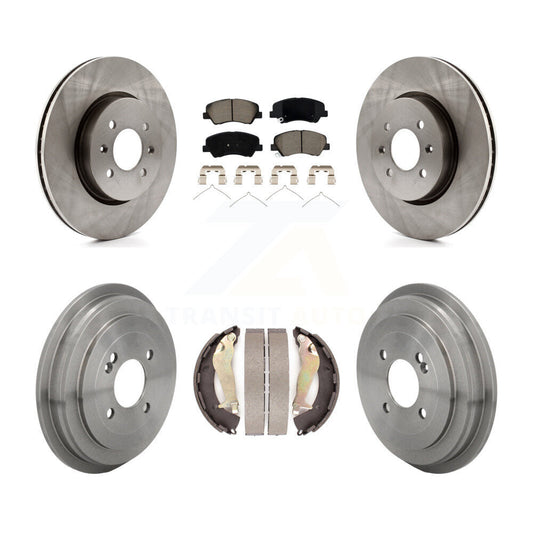 Disc Rotors and Ceramic Brake Pads Kit-K8C-104696