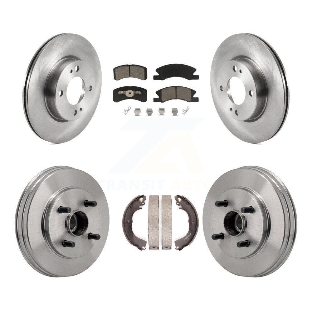 Disc Rotors and Ceramic Brake Pads Kit-K8C-104697 Kit.bestparts.ca