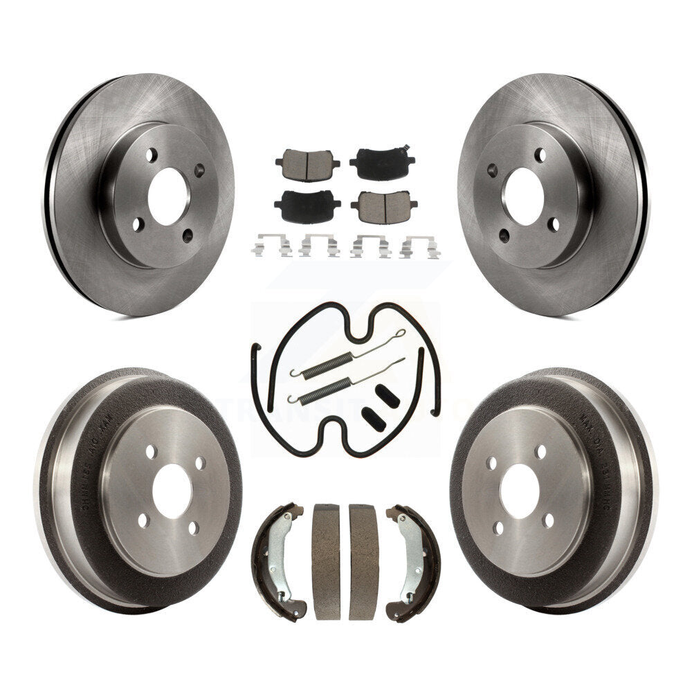 Disc Rotors and Ceramic Brake Pads Kit-K8C-104699