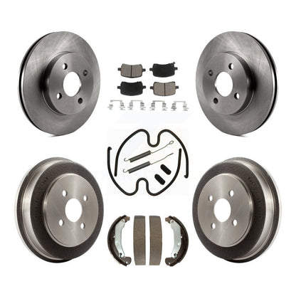 Disc Rotors and Ceramic Brake Pads Kit-K8C-104699