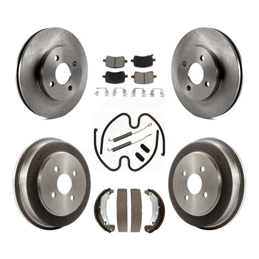 Disc Rotors and Ceramic Brake Pads Kit-K8C-104699