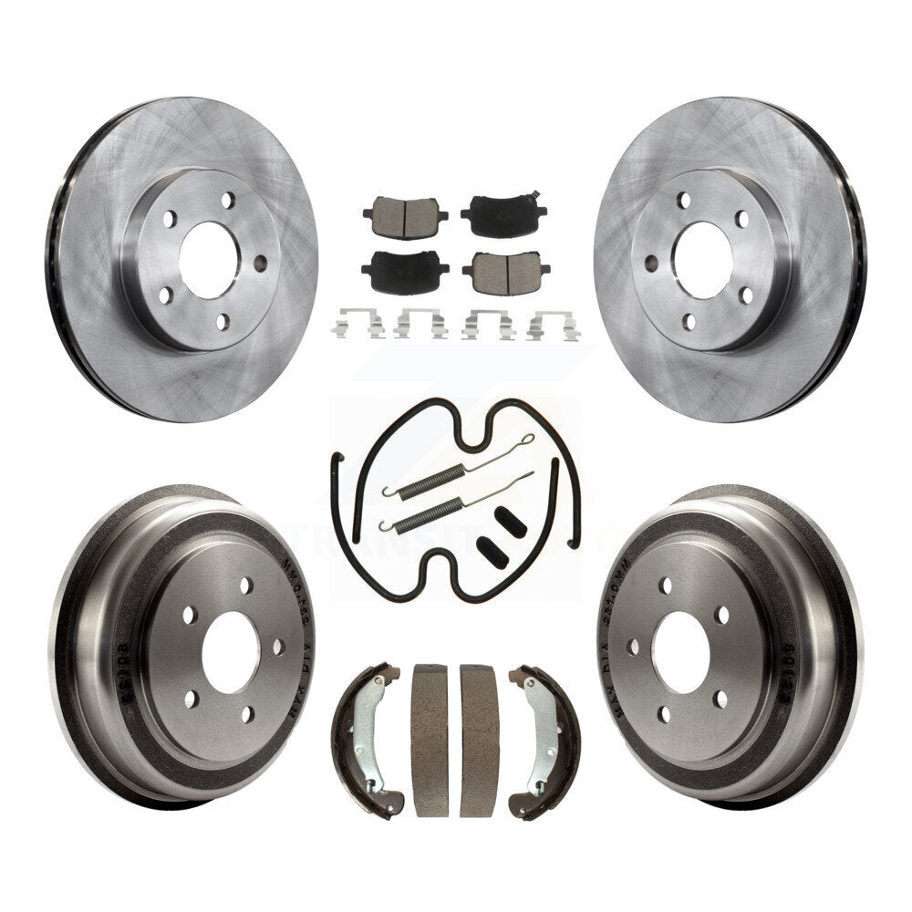 Disc Rotors and Ceramic Brake Pads Kit-K8C-104700