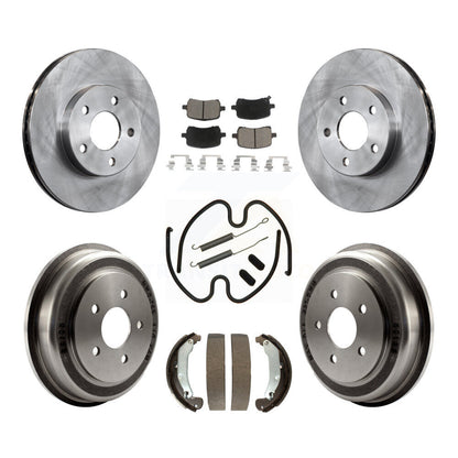 Disc Rotors and Ceramic Brake Pads Kit-K8C-104700