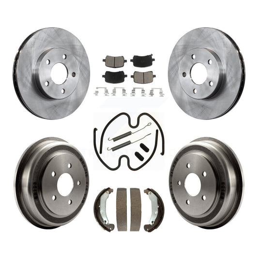 Disc Rotors and Ceramic Brake Pads Kit-K8C-104700
